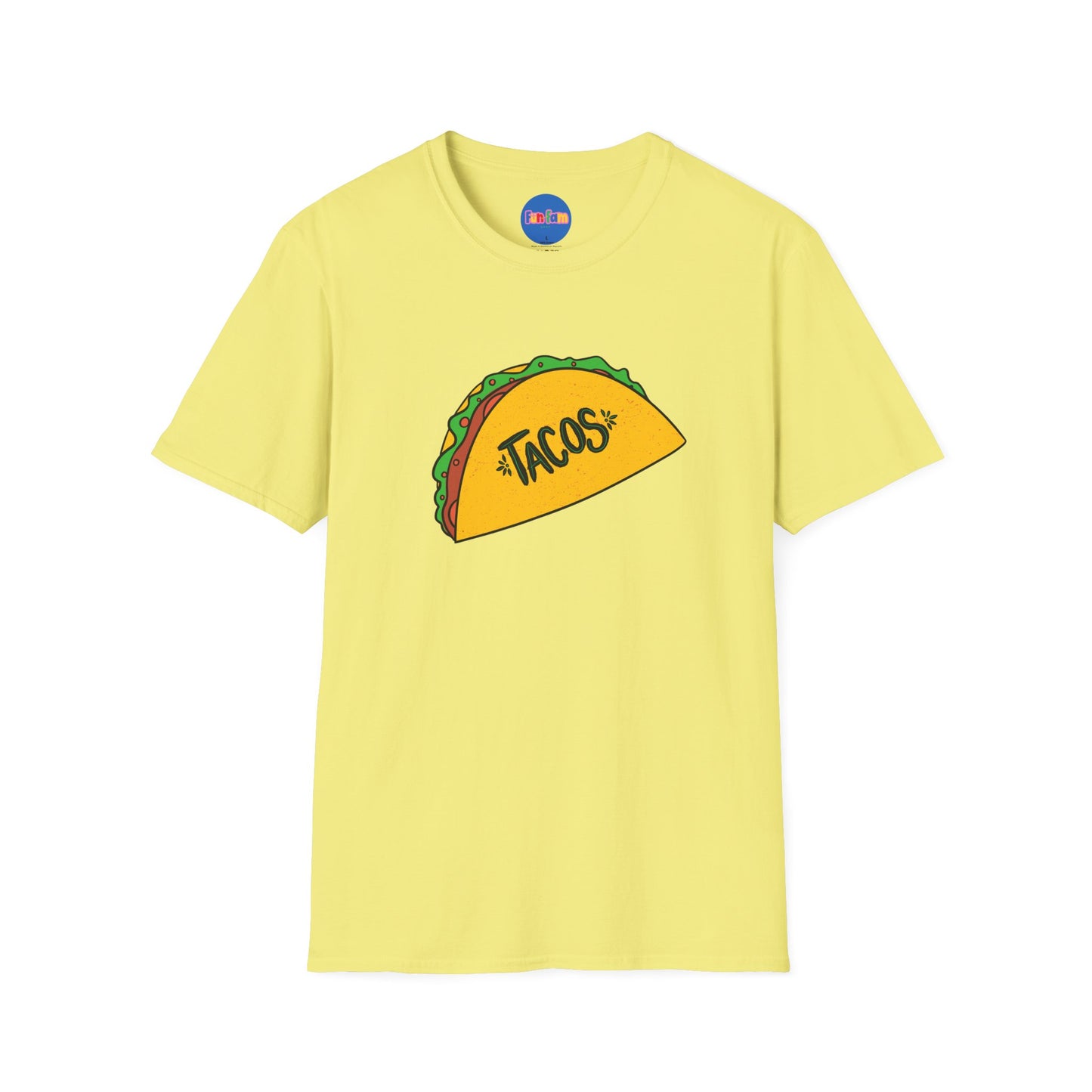 Minimalist taco design T-Shirt 🌮
