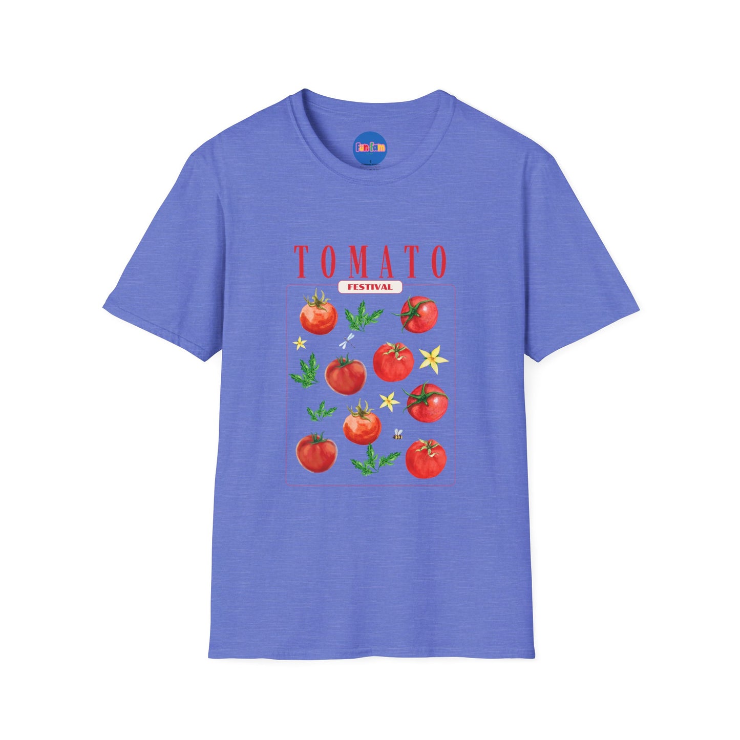 🍅 Tomato Festival Tee – Juicy Vibes Only 🌼🐝