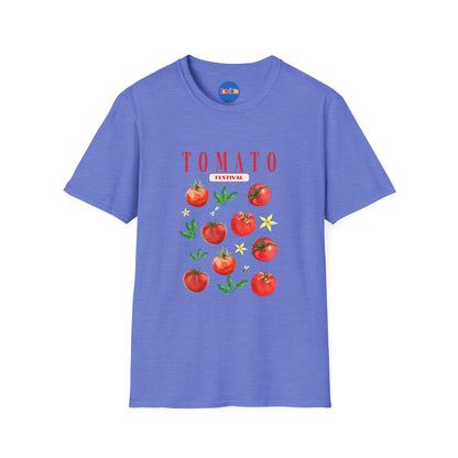 🍅 Tomato Festival Tee – Juicy Vibes Only 🌼🐝