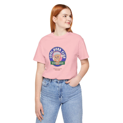 Cool Boba Club Tee – Life’s Better with Boba