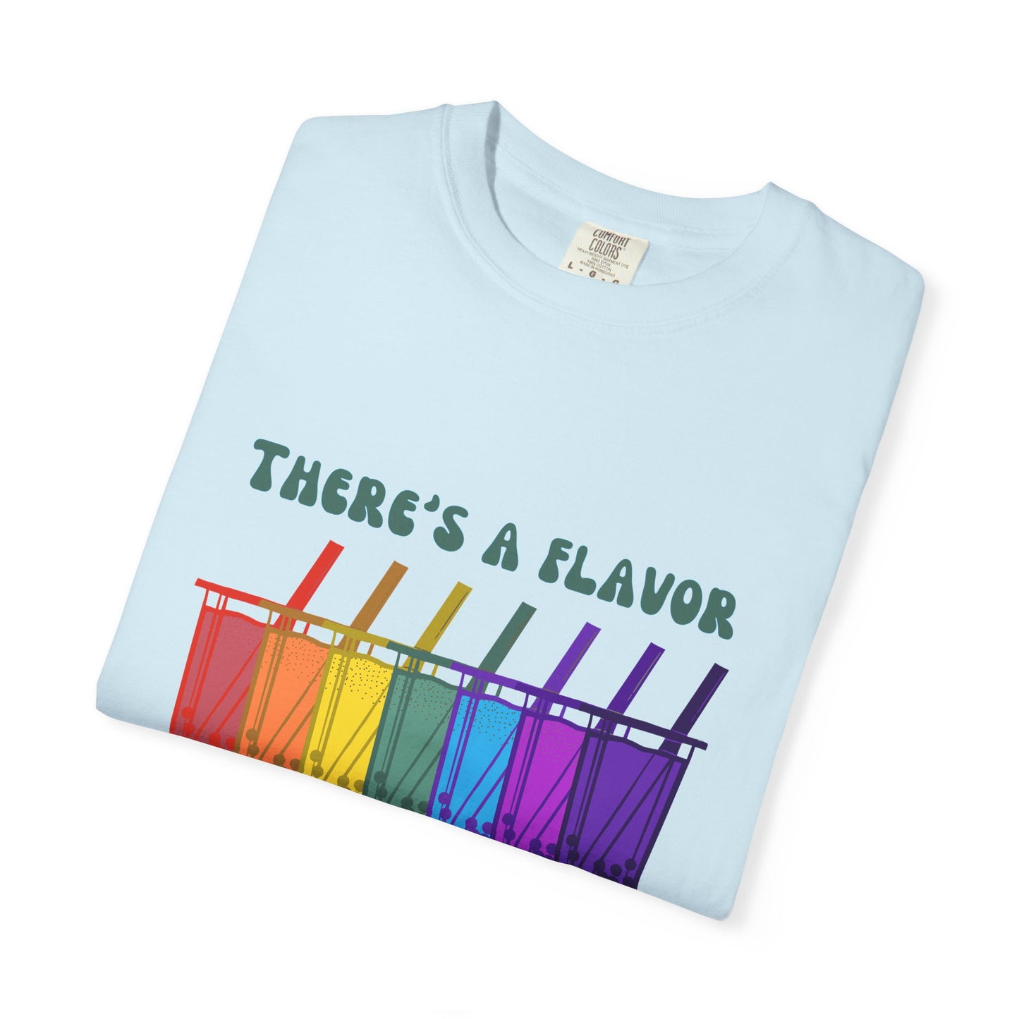 Boba lovers, unite! 🌈🧋 - Rainbow Boba Line – There’s a Flavor for Everyone Tee