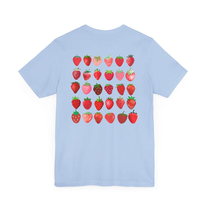 Field of Sweet Dreams - 🍓 Strawberry Field Tee (Front and Back Design)