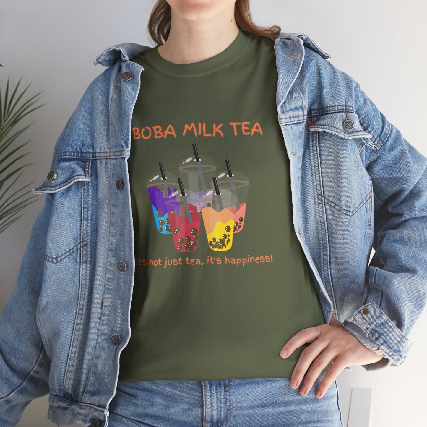 ✨ Boba Happiness Tee – 5 Flavors of Joy ✨