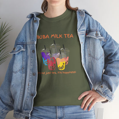 ✨ Boba Happiness Tee – 5 Flavors of Joy ✨