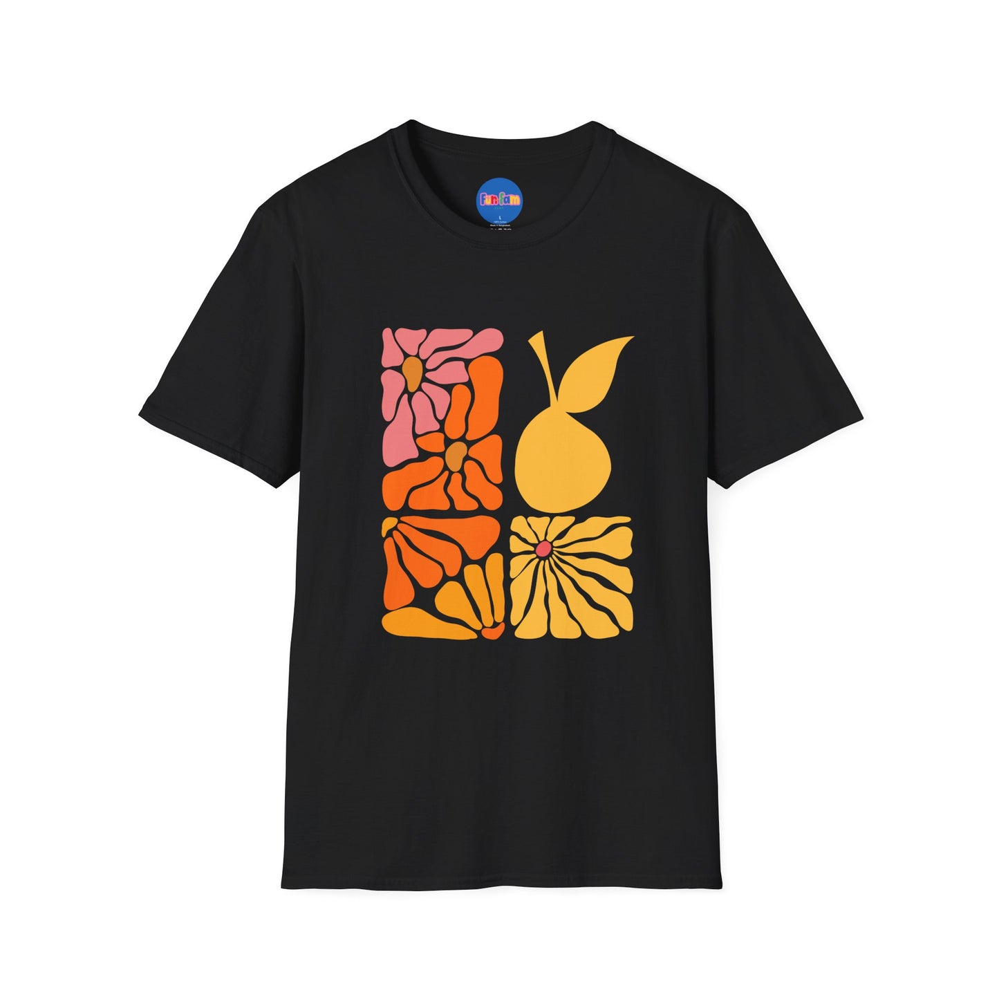 Abstract Pear Floral T-Shirt