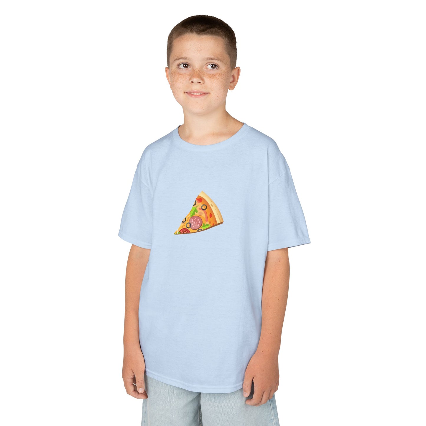 Youth “Pizza My Heart” Matching Father & Child T-Shirt  – Slice Design 🍕❤️