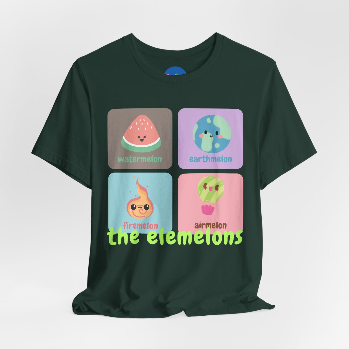 🍉🌍🔥🌬️ The Elemelons T-Shirt