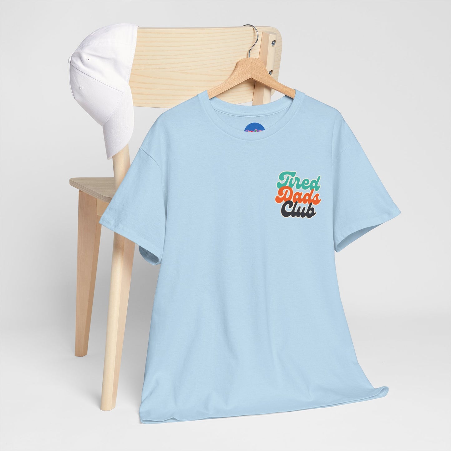 💤 Tired Dads Club Shirt | Funny Dad T-Shirt with City Map Back | Cool Father’s Day Gift 2025