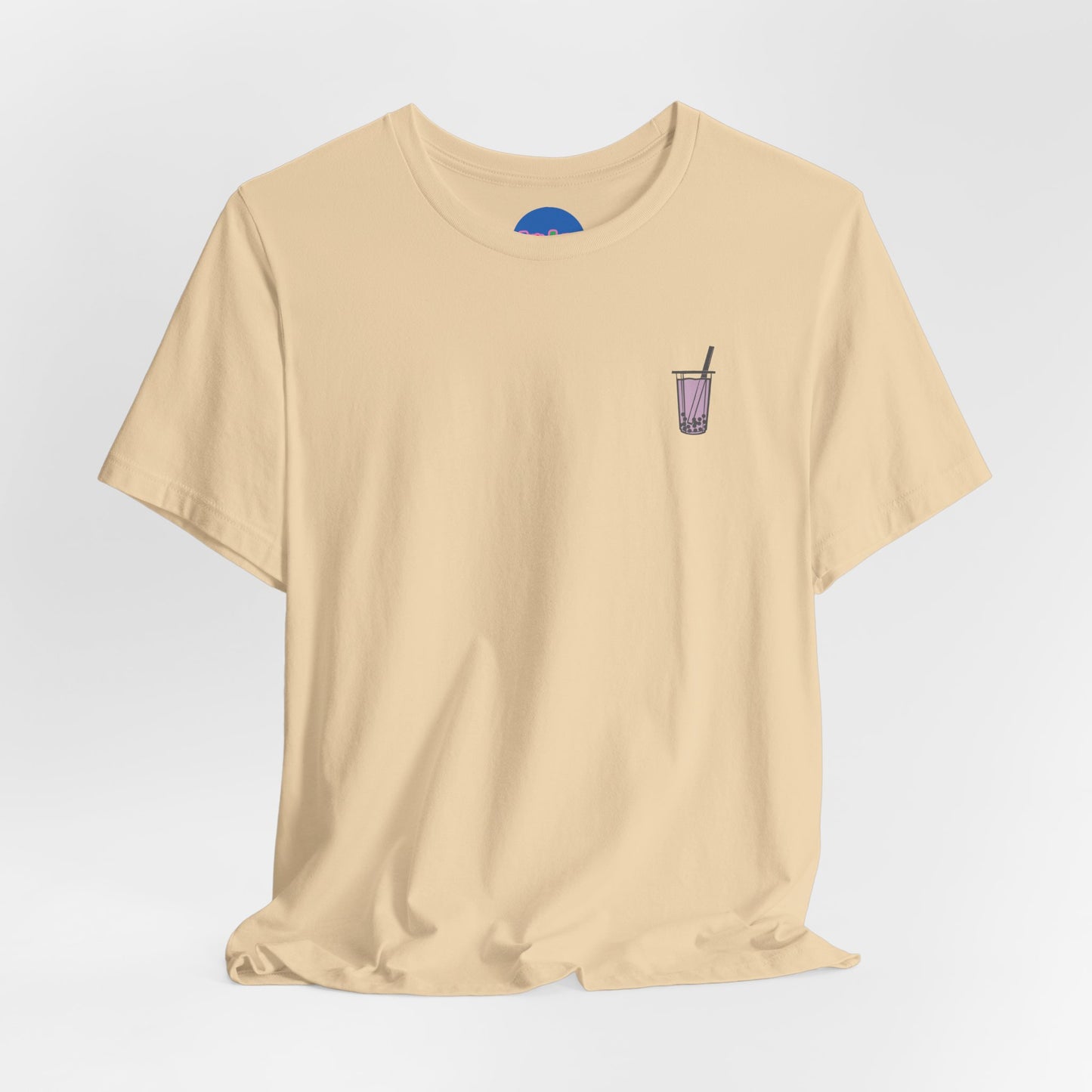 Tiny boba in the front… party in the back! – Kawaii Boba Tee (Front and back design)🌈✨