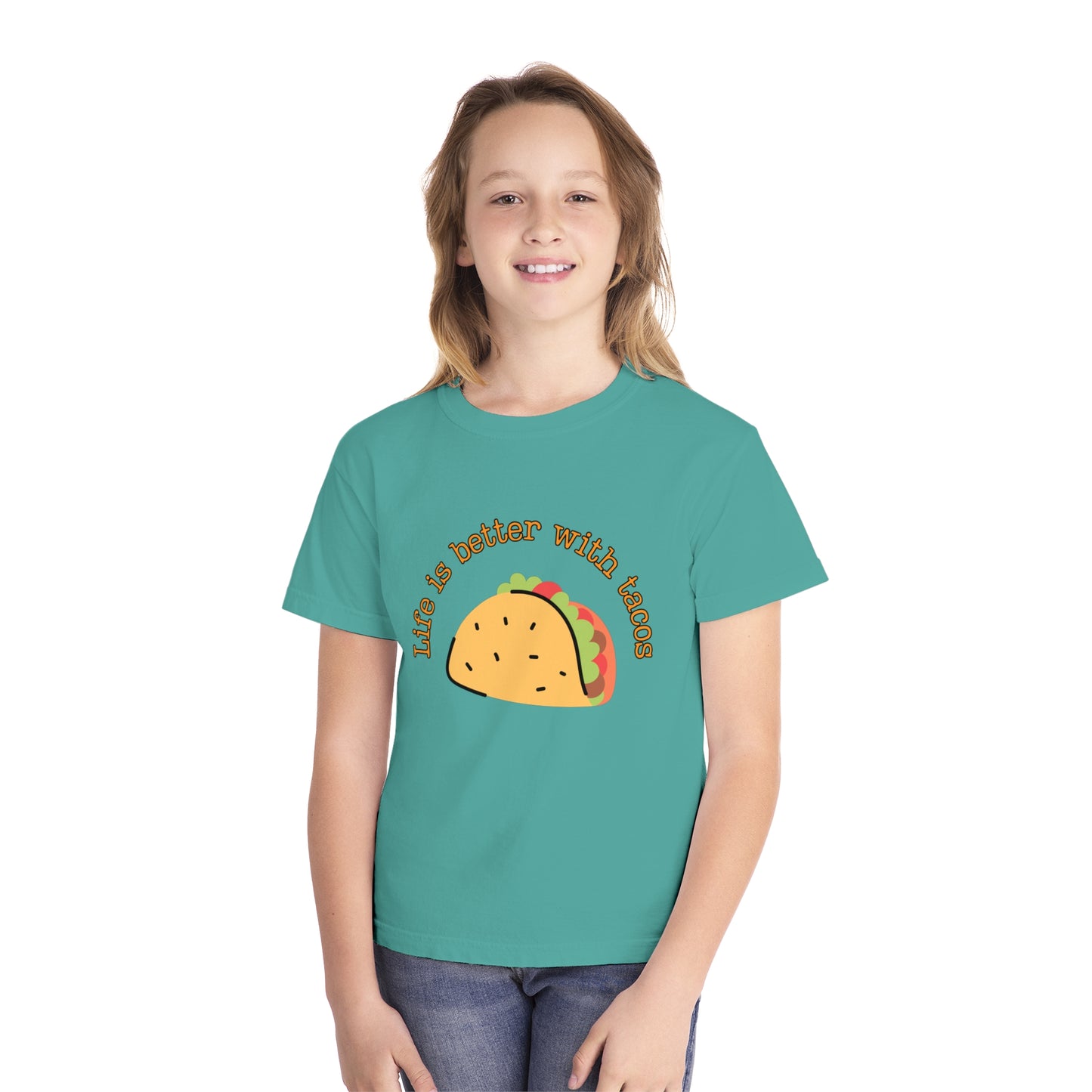 Youth 🌮 Life Is Better With Tacos T-Shirt
