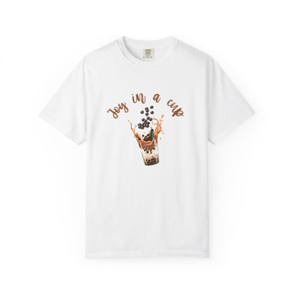 Joy in a Cup – Boba Splash Edition 💕 | Boba Milktea Lover Tee ☕💕