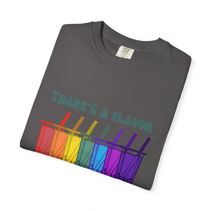 Boba lovers, unite! 🌈🧋 - Rainbow Boba Line – There’s a Flavor for Everyone Tee