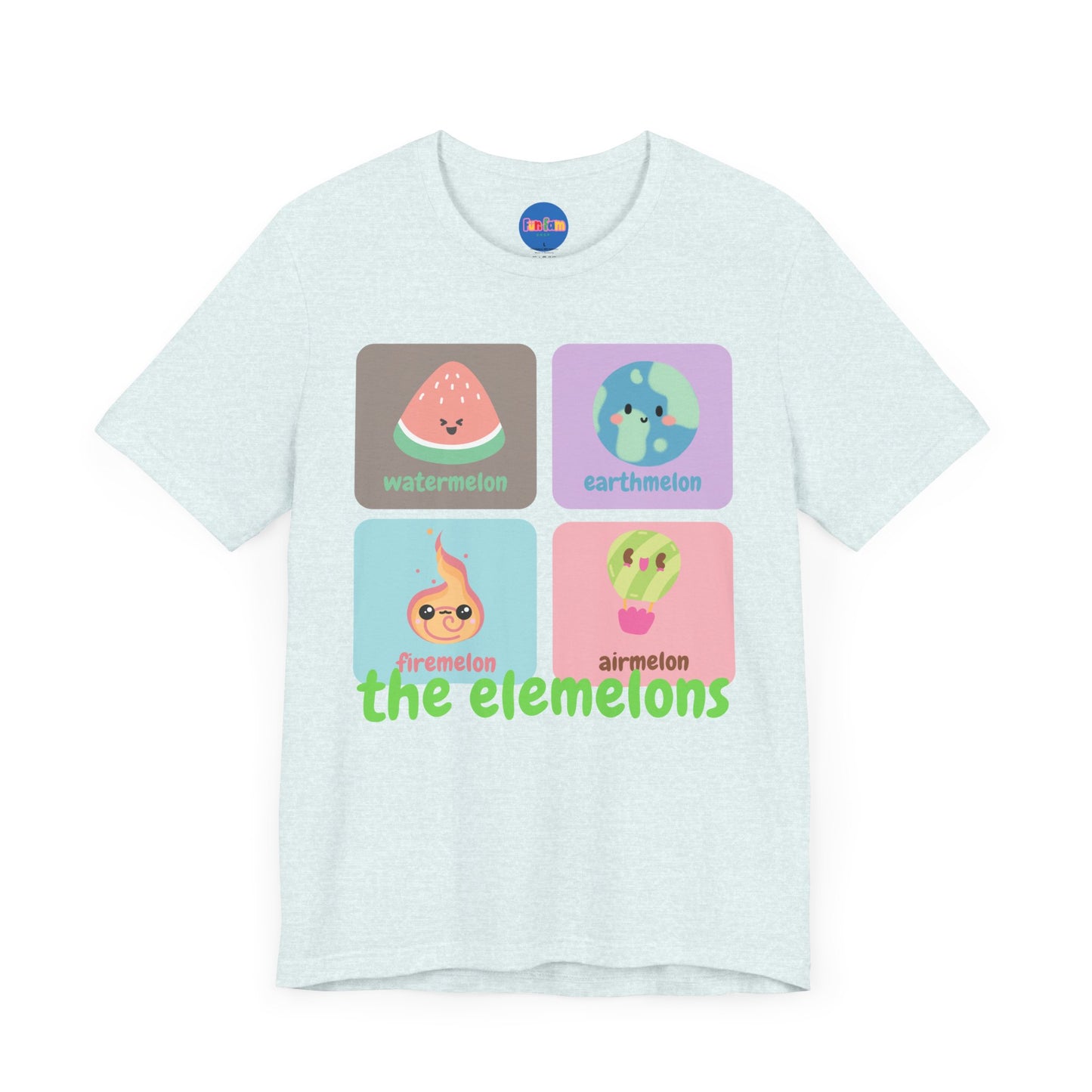 🍉🌍🔥🌬️ The Elemelons T-Shirt