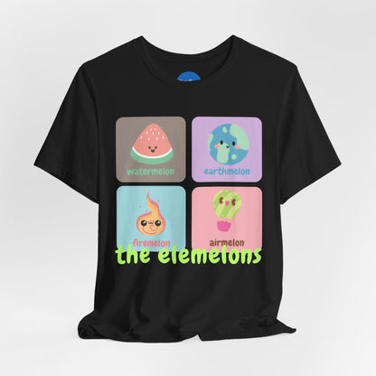 🍉🌍🔥🌬️ The Elemelons T-Shirt