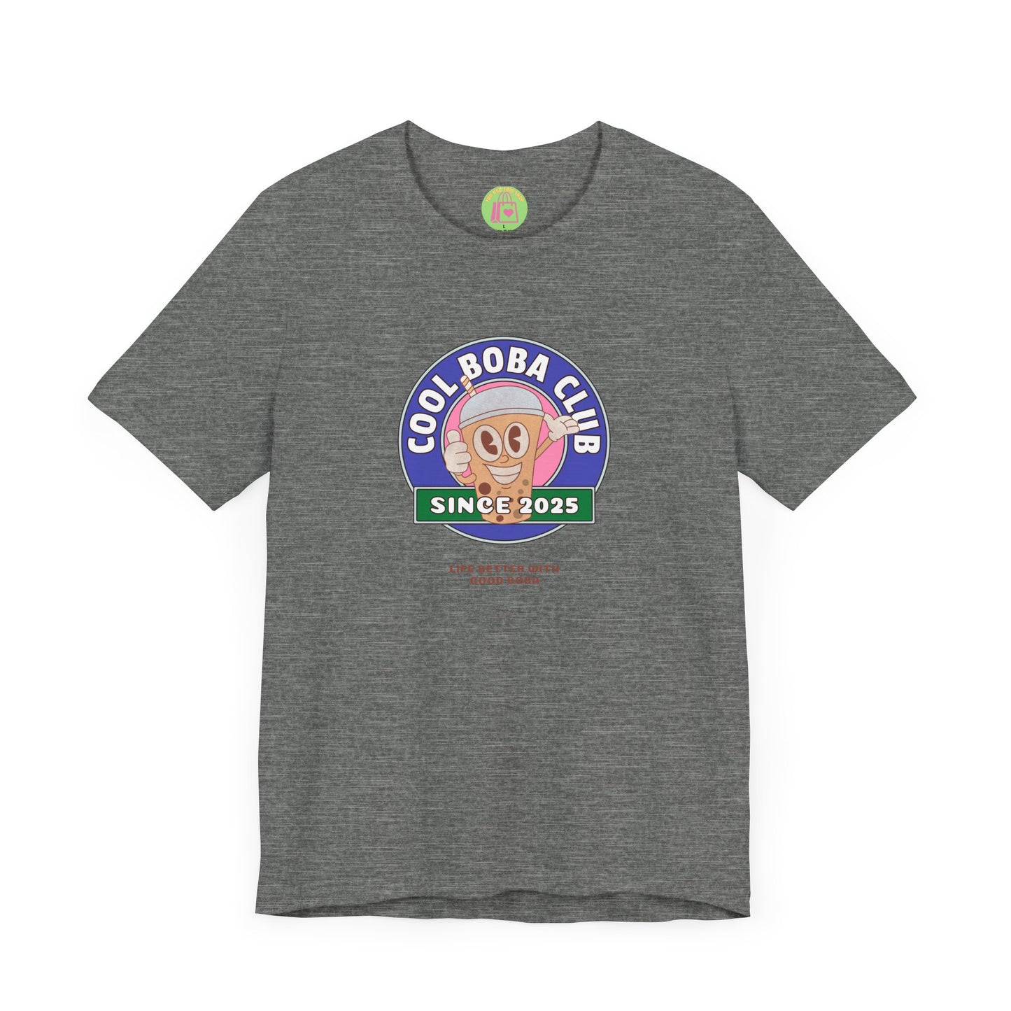 Cool Boba Club Tee – Life’s Better with Boba