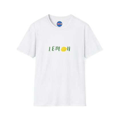 Lemon Minimalist T-Shirt 🍋🌿