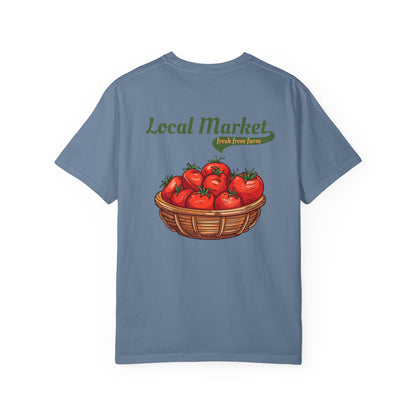 🍅 Local Market Tee – Fresh From the Farm to Your Fit 🌿