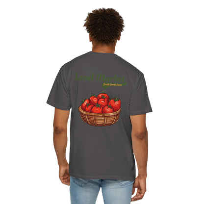🍅 Local Market Tee – Fresh From the Farm to Your Fit 🌿