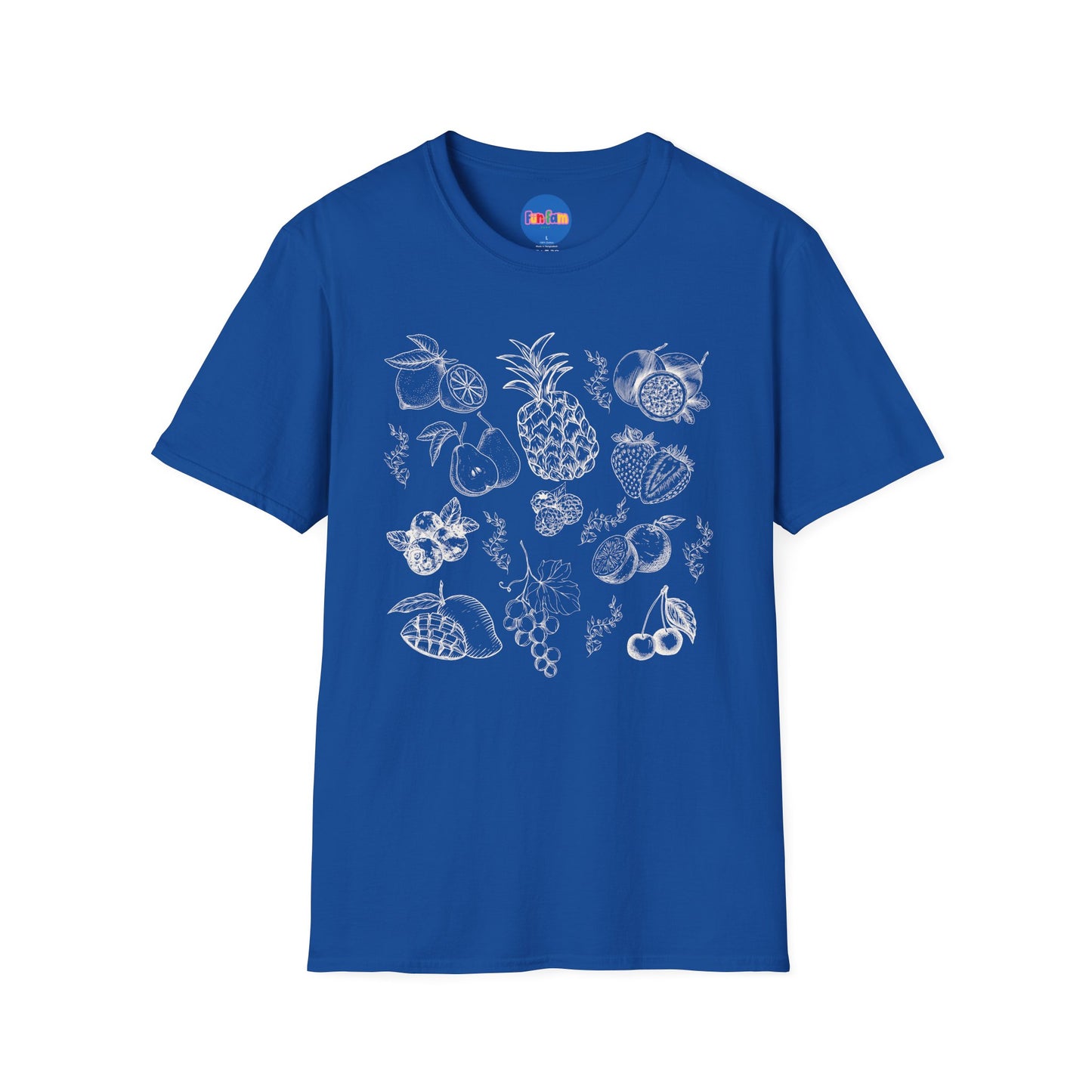 Minimalistic Mixed Fruits Vibes T-Shirt