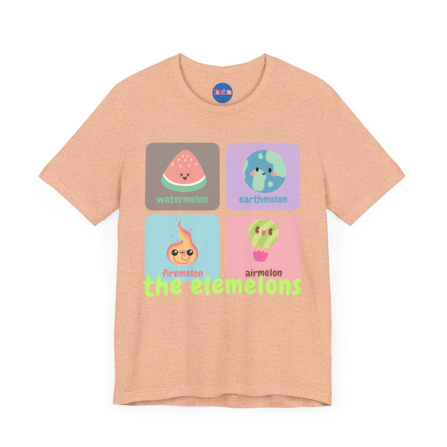 🍉🌍🔥🌬️ The Elemelons T-Shirt