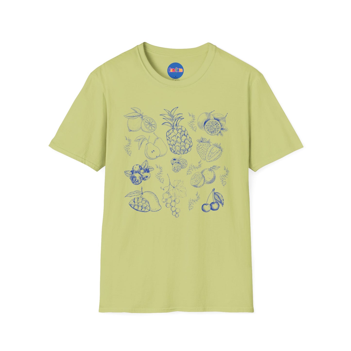 Minimalistic Mixed Fruits Vibes T-Shirt