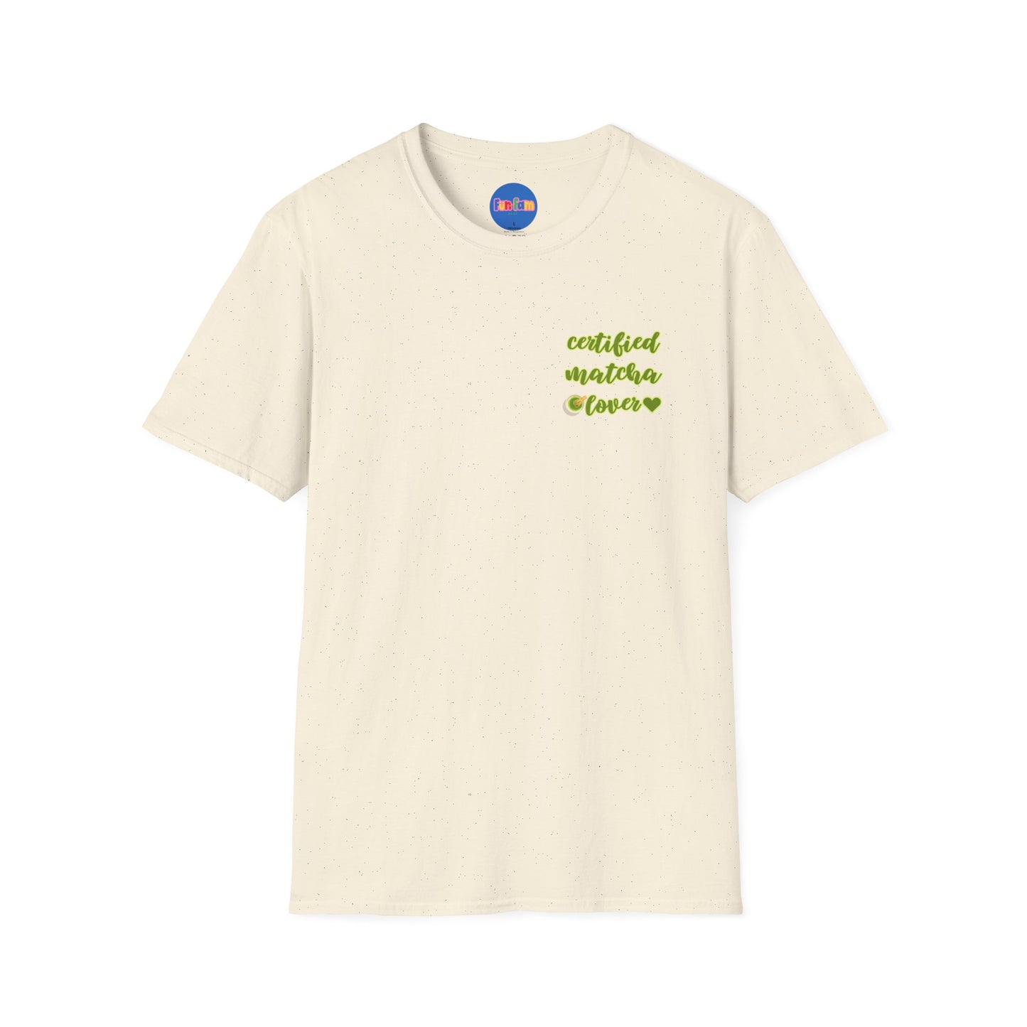 Matcha Lover Front and Back Designed T-Shirt 🍵