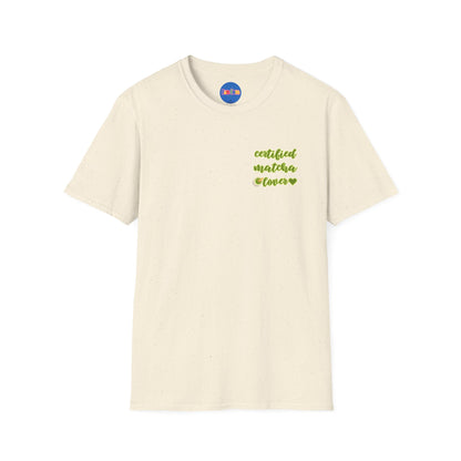 Matcha Lover Front and Back Designed T-Shirt 🍵