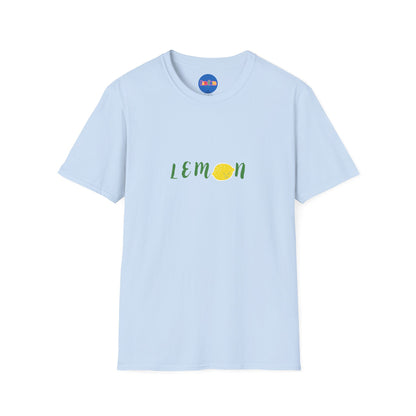 Lemon Minimalist T-Shirt 🍋🌿