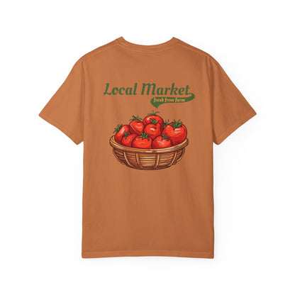 🍅 Local Market Tee – Fresh From the Farm to Your Fit 🌿