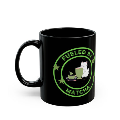 🐾 Fueled by Matcha Mug – Your Daily Dose of Calm 🍃