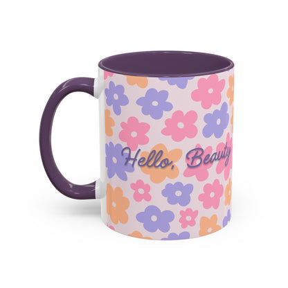 🌸 Hello, Beauty Mug – Sip in Sweet Style 💖