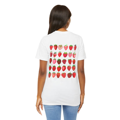Field of Sweet Dreams - 🍓 Strawberry Field Tee (Front and Back Design)
