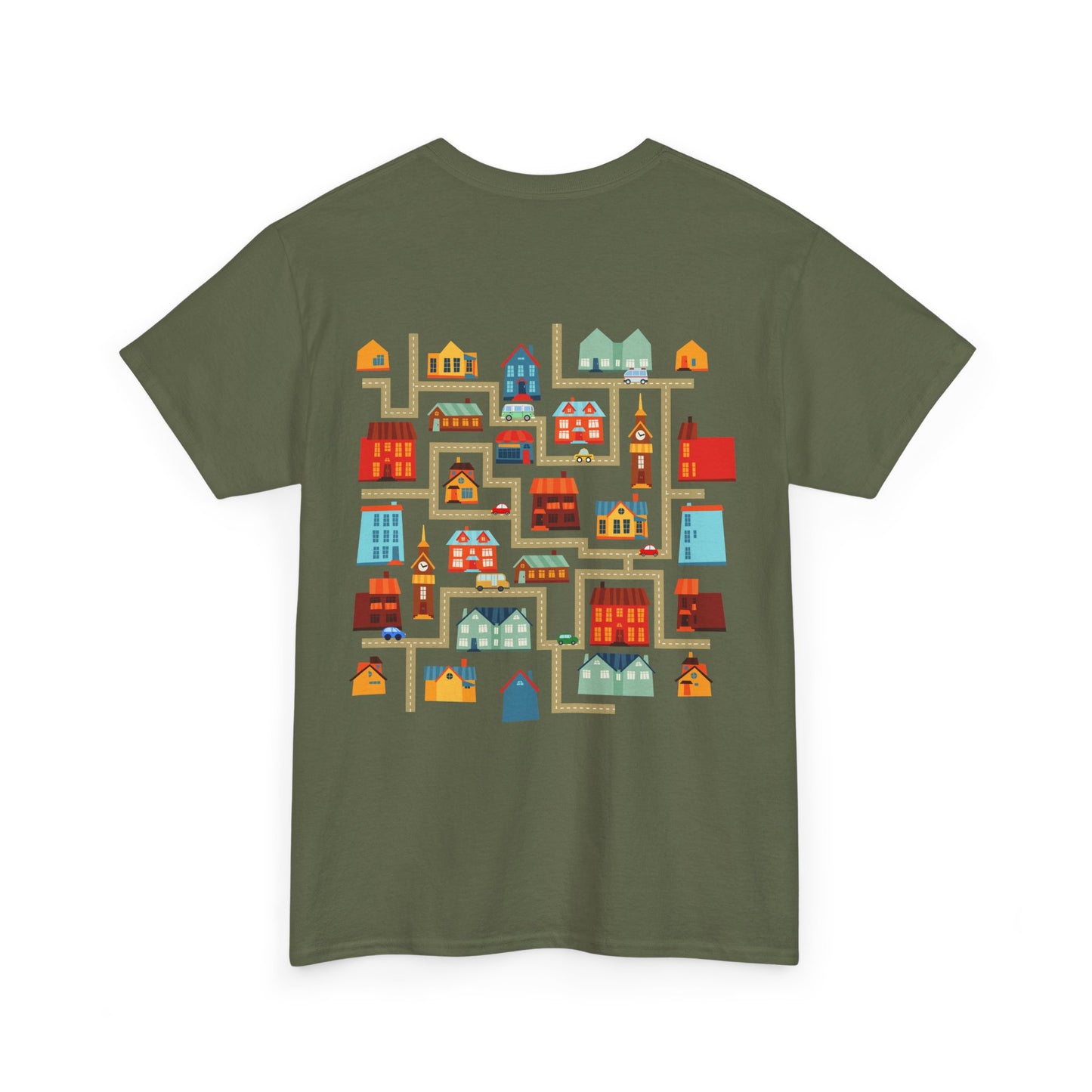 💤 Tired Dads Club Shirt | Funny Dad T-Shirt with City Map Back | Cool Father’s Day Gift 2025