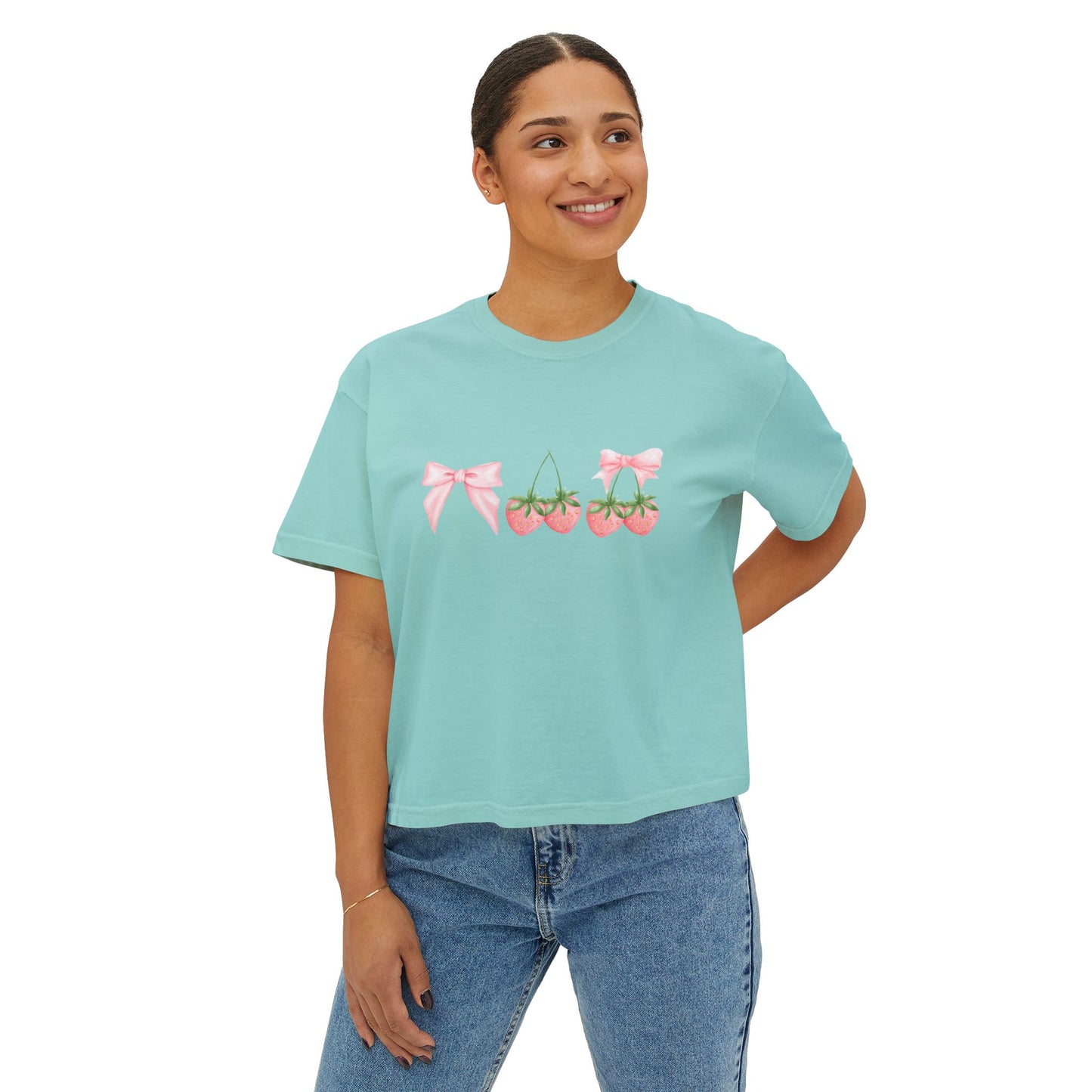 Soft Style with a Berry Punch - Coquette T-Shirt 🍓