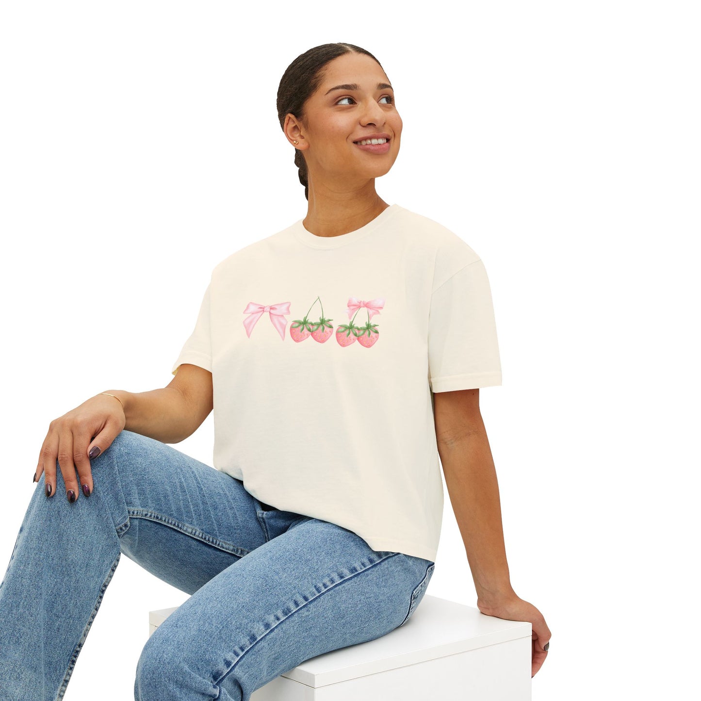 Soft Style with a Berry Punch - Coquette T-Shirt 🍓