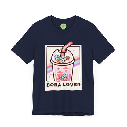 Boba Lover – Pink Tee for Kawaii Queens & Kings