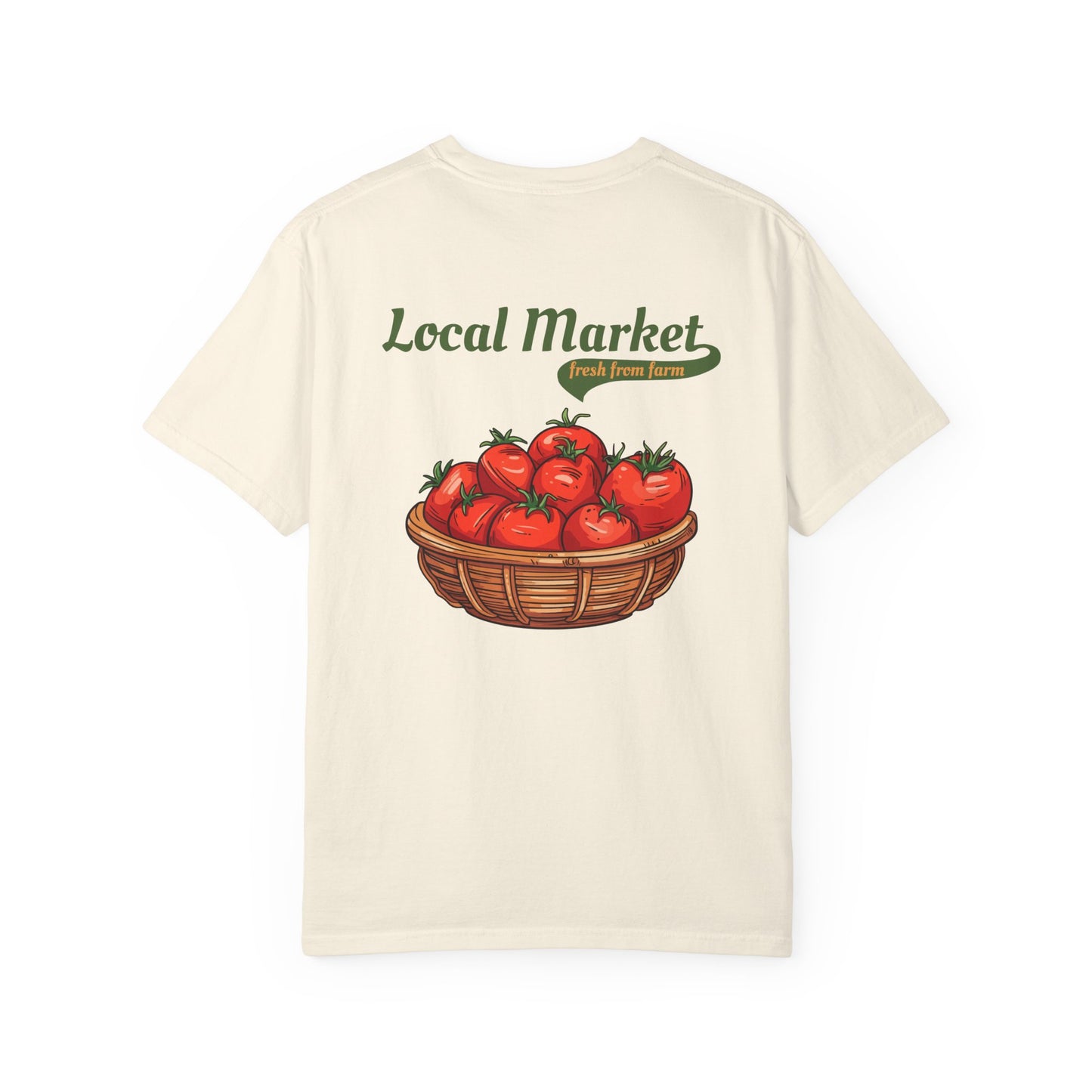 🍅 Local Market Tee – Fresh From the Farm to Your Fit 🌿