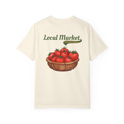 🍅 Local Market Tee – Fresh From the Farm to Your Fit 🌿