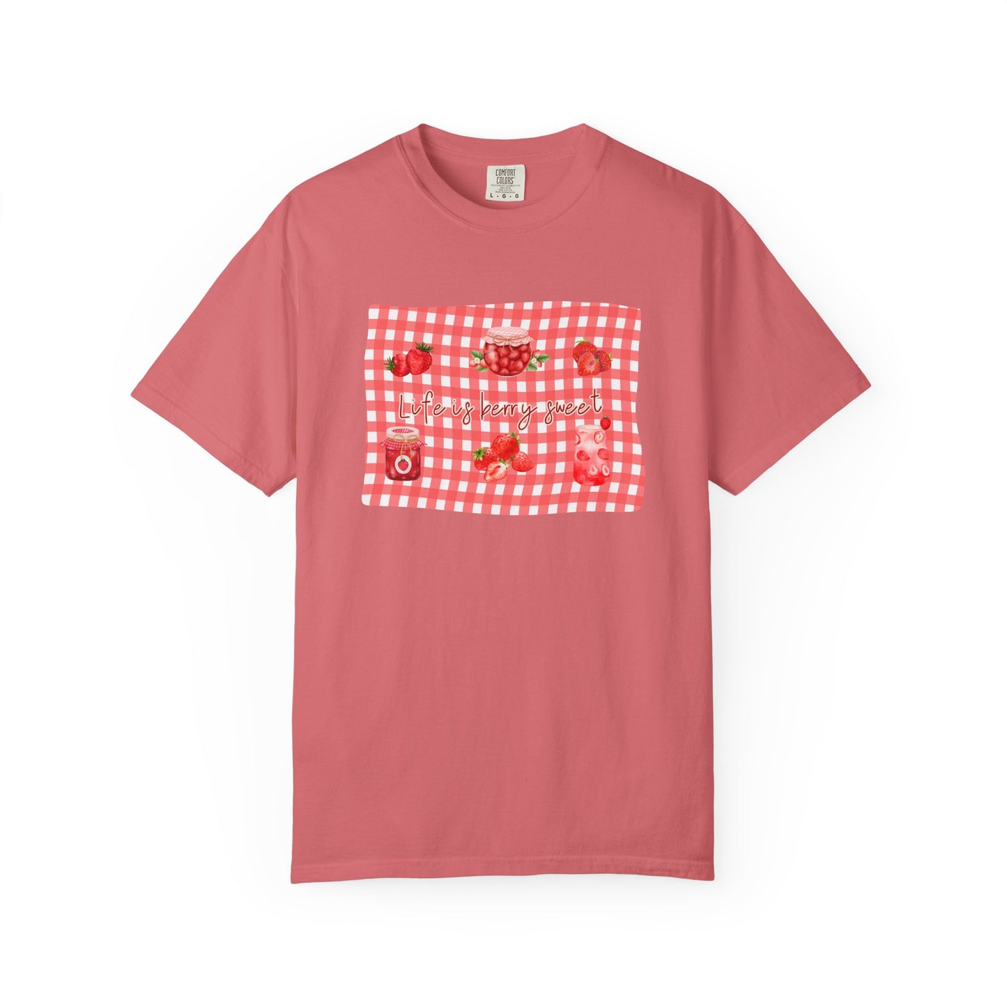 “Life is Berry Sweet” T-Shirt - picnic blanket