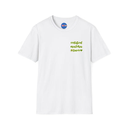 Matcha Lover Front and Back Designed T-Shirt 🍵