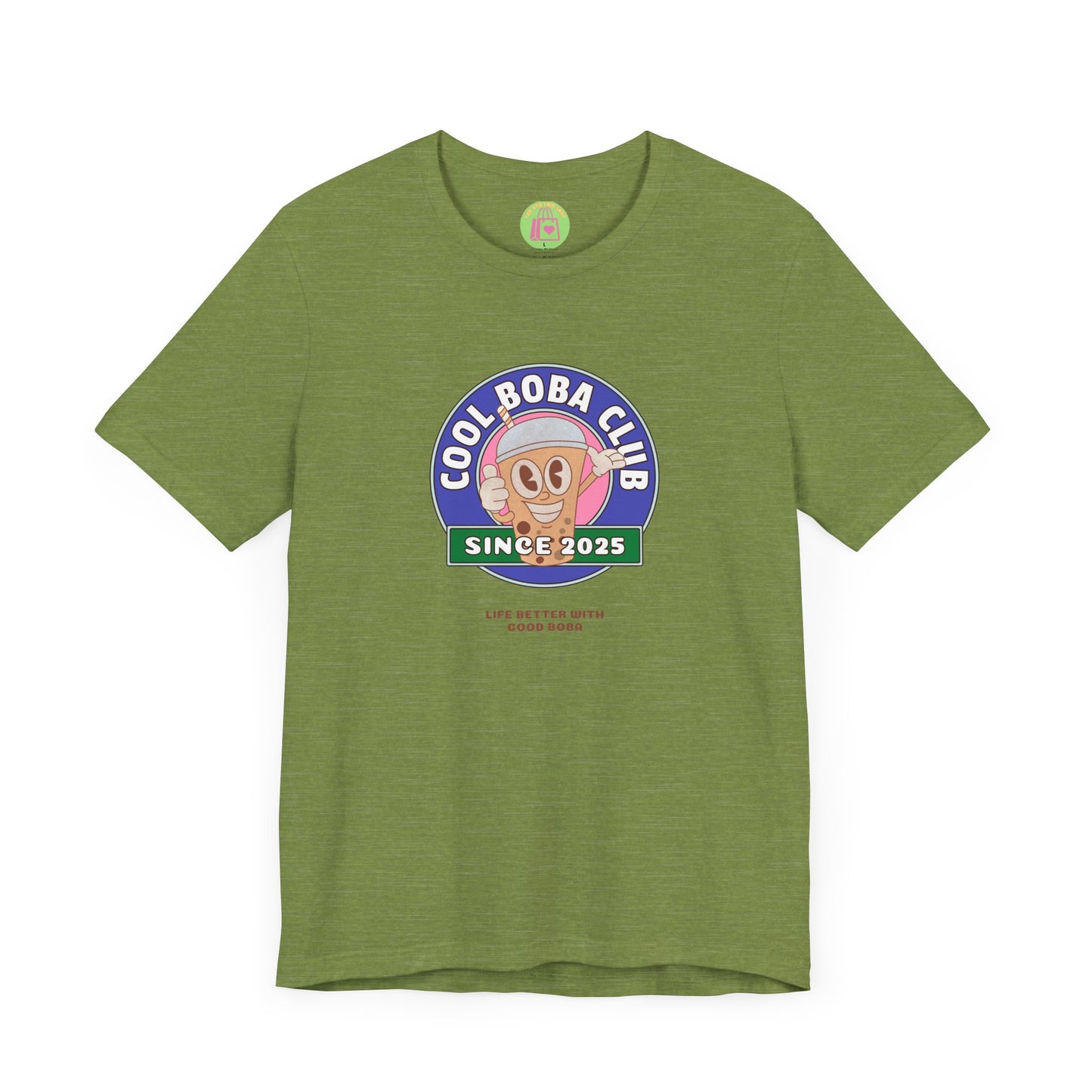 Cool Boba Club Tee – Life’s Better with Boba