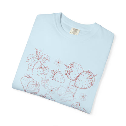 Cottagecore Strawberry Tee – Soft Vintage-Inspired Shirt 🍓 💕