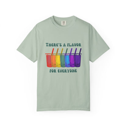 Boba lovers, unite! 🌈🧋 - Rainbow Boba Line – There’s a Flavor for Everyone Tee