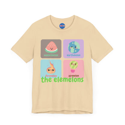 🍉🌍🔥🌬️ The Elemelons T-Shirt