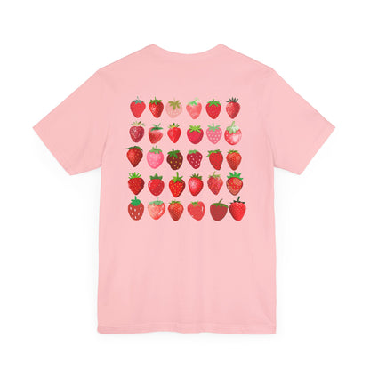 Field of Sweet Dreams - 🍓 Strawberry Field Tee (Front and Back Design)