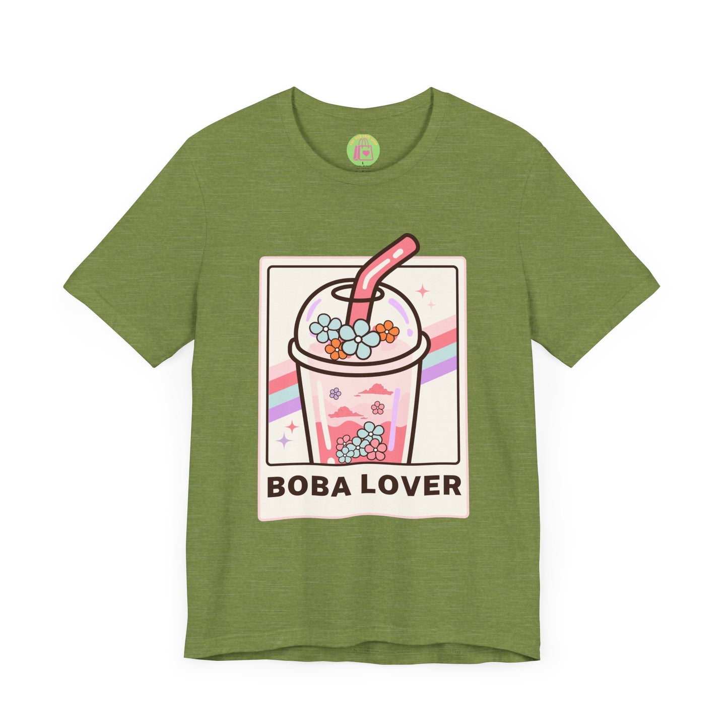 Boba Lover – Pink Tee for Kawaii Queens & Kings