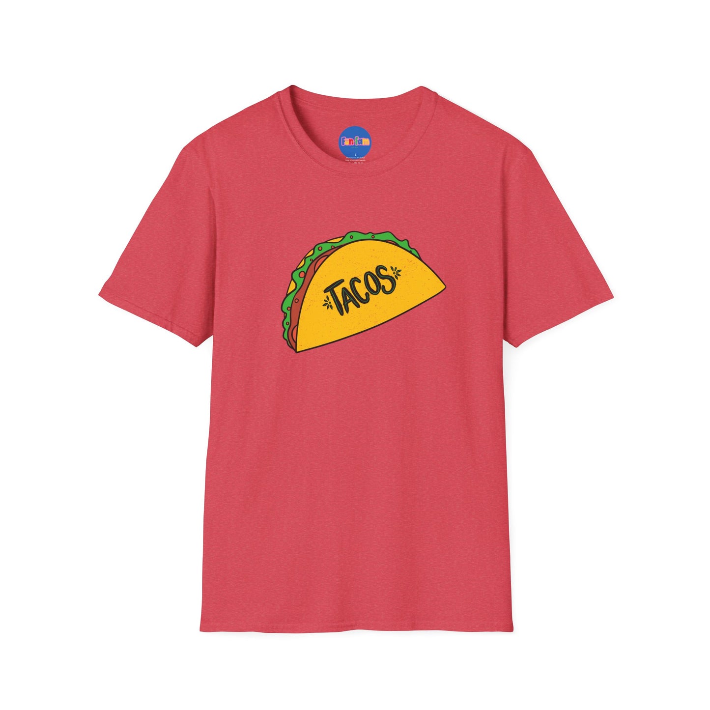 Minimalist taco design T-Shirt 🌮