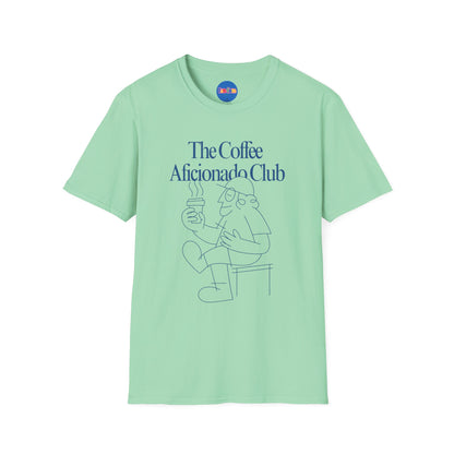 The Coffee Aficionado Club T-Shirt ☕