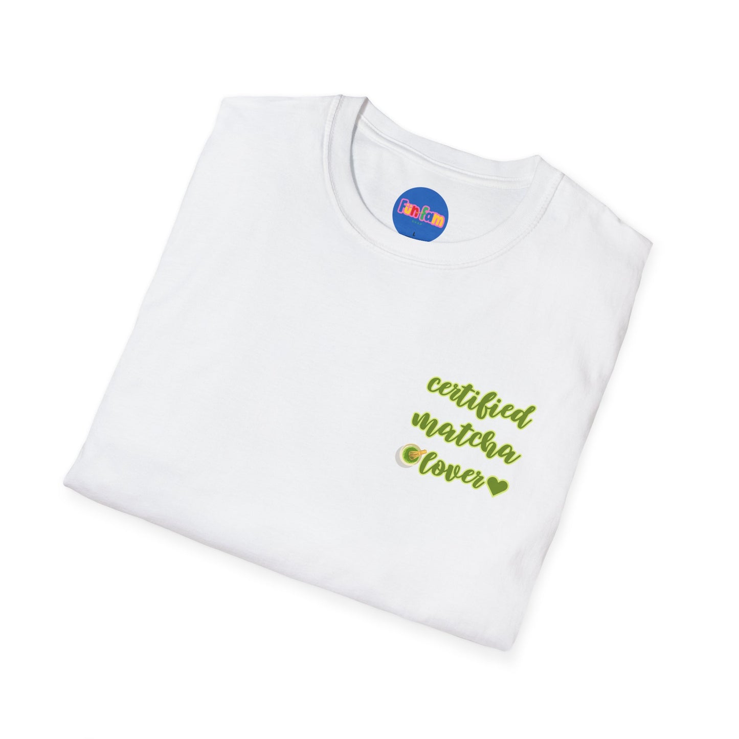 Matcha Lover Front and Back Designed T-Shirt 🍵