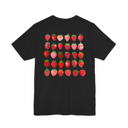 Field of Sweet Dreams - 🍓 Strawberry Field Tee (Front and Back Design)